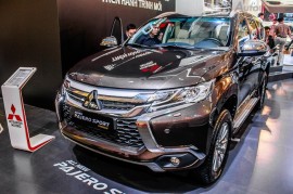 Cận cảnh Mitsubishi Pajero Sport 2017 giá từ 1,4 tỷ đồng tại VMS 2016