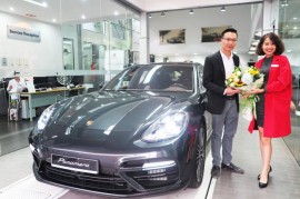 Chiếc Porsche Panamera Turbo giá 10,7 tỷ đầu tiên đã có chủ tại Việt Nam