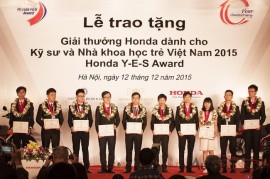 10 sinh viên xuất sắc được Honda vinh danh