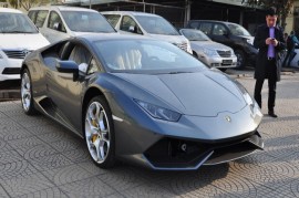 Cận cảnh Lamborghini Huracan đầu tiên tại Việt Nam