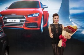 Siêu mẫu Thanh Hằng tỏa sáng cùng Audi tại VMS 2014