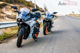 KTM tổ chức lái thử RC200 và RC390 tại Phan Thiết