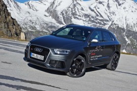 Mercedes GLA 45 AMG và Audi RS Q3 đua 400m