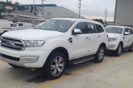 Ford Everest 2015 đã xuất hiện tại Hải Dương