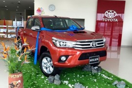 Toyota Hilux 2016 đã chính thức ra mắt, giá từ 693 triệu đồng