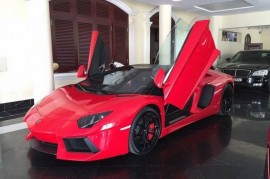 Hàng độc Lamborghini Aventador Roadster xuất hiện tại Việt Nam