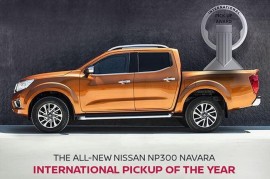 Nissan Navara NP300 đoạt giải xe bán tải của năm