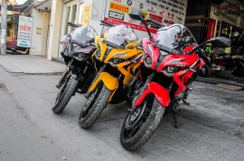 Đập thùng  Bajaj Pulsar RS200 ABS 2017 giá hơn 80 triệu đồng tại Việt Nam