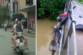 Chào thua trước những kiểu đi đường chỉ có ở Việt Nam