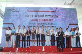VCK hội thi tay nghề Toyota lần thứ 18 đã tìm ra 5 nhà vô địch trong năm 2016
