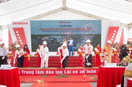 Honda Việt Nam xây dựng Trung tâm lái xe an toàn tại Vĩnh Phúc