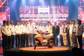 Honda Việt Nam chào mừng sản lượng 20 triệu xe máy