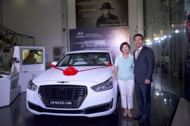 Hyundai Thành Công trao thưởng xe Genesis G90