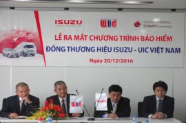 Isuzu Việt Nam ra mắt Bảo hiểm Đồng Thương Hiệu ISUZU UIC