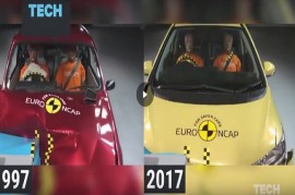 [Video] Sự khác biệt sống còn giữa ôtô cách nhau 20 năm