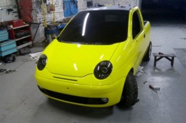 Thợ cơ khí Nga biến Daewoo Matiz thành xe bán tải