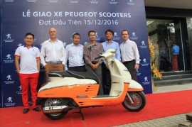 Xe tay ga Peugeot Django 125 có giá 68,5 triệu đồng tại Việt Nam