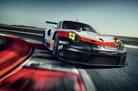 Porsche 911 RSR sẽ tranh tài trên đường đua quốc tế Le Mans