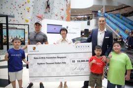 Porsche Châu Á Thái Bình Dương trao tặng 18.000 SGD cho Tổ Chức Phi Lợi Nhuận Make-A-Wish