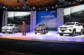 Toyota Fortuner 2017 giá từ 981 triệu đồng ra mắt tại Việt Nam