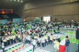 Chương trình Toyota cùng em học ATGT được tổ chức tại Sài Gòn