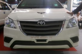 Toyota Innova và Toyota Fortuner độ phiên bản chống đạn tại triển lãm DefExpo 2016