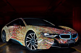 BMW i8 có màu độc đáo mừng sinh nhật