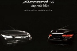 Những điểm mới trên Honda Accord 2016 sắp ra mắt tại Việt Nam