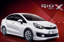 Kia Rio Sedan X có giá bán ra 430 triệu đồng tại Malaysia