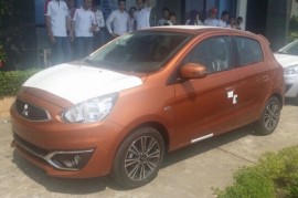 Mitsubishi Mirage 2016 đầu tiên về tới Việt Nam