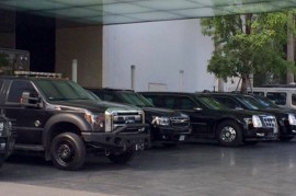 Cadillac Limousine The Beast của Tổng thống Mỹ xuất hiện tại Hà Nội