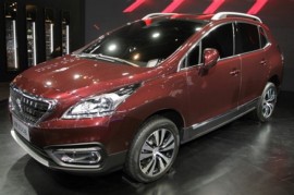 Peugeot 3008 2016 ra mắt trình làng tại triển lãm ôtô Bắc Kinh