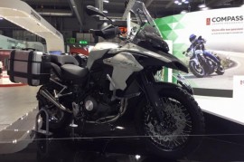 Hình ảnh Benelli TRK 502 trong triển lãm EICMA 2015 tại Ý