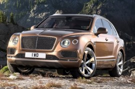 Bentley Bentayga mới được trình làng và sắp ra mắt tại triển lãm ôtô Frankfurt