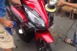 Cách giữ lớp sơn xe máy luôn luôn như mới