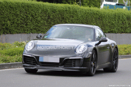 Porsche 911 Carrera 2016 trên đường chạy thử