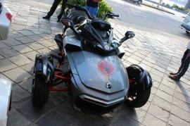 Hàng độc Can-Am Spyder F3-S xuất hiện tại đại hội môtô 3 miền