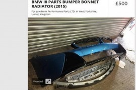 Chiếc BMW i8 của Thiếu gia 18 tuổi chỉ mất 300 triệu để sửa chữa