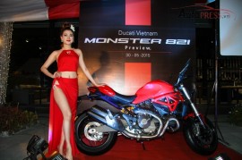 Cận cảnh Ducati Monster 821 giá 400 triệu vừa ra mắt Việt Nam