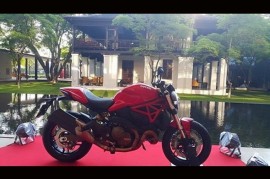 Ducati tổ chức lái thử Monster 821 tại Thái Lan