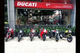 Chương trình lái thử dòng xe Ducati tại Đại Hội Môtô Đà Nẵng lần 2