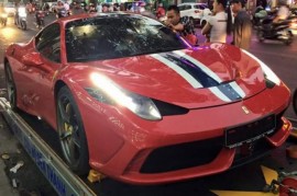 Ferrari 458 Speciale đầu tiên về Việt Nam