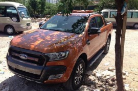 Bắt gặp Ford Ranger Wildtrak facelift 2015 tại Hà Nội