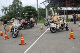 H.O.G. Sài Gòn luyện tập điều khiển xe PKL cùng  CSGT Đồng Nai