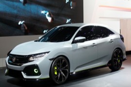 Hé lộ Honda Civic 2017 động cơ 1.0L tại Trung Quốc