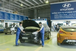 Hyundai Thành Công khuyến mại dịch vụ hè 2015