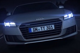 Audi đăng tải video về công nghệ đèn LED ma trận trên Audi TT