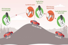 Kỹ năng đổ đèo xe số tự động cho người Việt