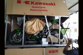 Thêm lô hàng của hãng Kawasaki vừa cập cảng Sài Gòn