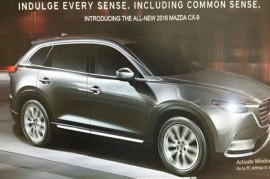 Hình ảnh đầu tiên về Mazda CX-9 2016